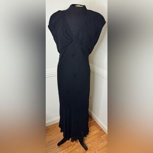 Jones New York Black Slimming Dress